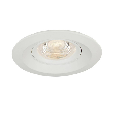 Oprawa OZZO ALTER 212-WH okrągła ruchoma IP20 ALU biała matowa