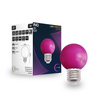 Lampa LED kolor PURPLE  E27 2W