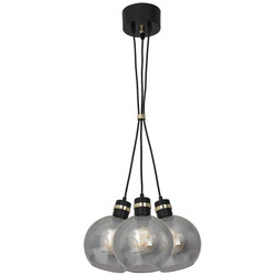 Lampa wisząca OMEGA BLACK / GOLD 3xE27