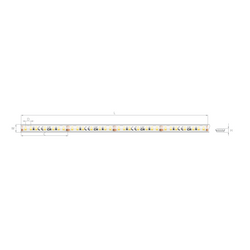 Kluś Taśma LED KWP-5K50-0450-24, 5000K, 349 lm/m, 4.5 W/m, IP65