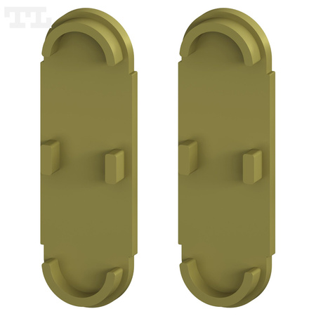Komplet zaślepek bocznych GOLD P5-10 do osłonki C22 (2 szt bez otworu) (nr kat 7705102292)