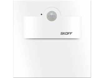 Oprawa schodowa z czujnikiem ruchu i zmierzchu Tango Short LED PIR 120 Skoff 2,4W 230V AC biały mat b. zimna