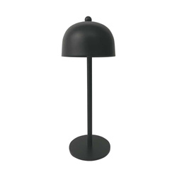 Lampka Biurkowa Nocna V-TAC 3W LED 30cm Ładowanie USB Ściemnianie Czarna