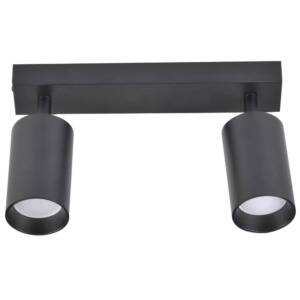 Lampa ścienno-sufitowa MARIBEL 2 GU10 czarno-złota + czarne pierścienie