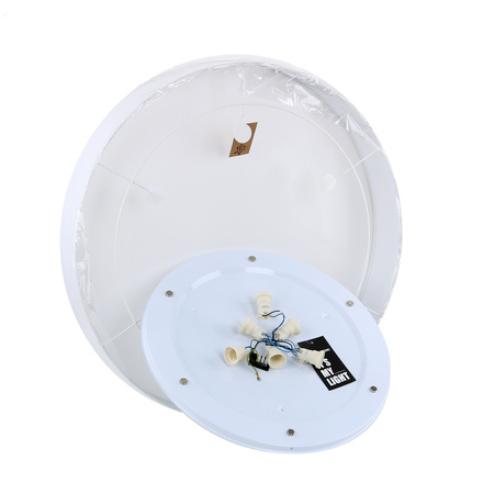Lampa sufitowa RONDO WHITE Plafon 6xE27
