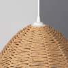 Naturalna lampa wisząca E27 Boho Nabulo