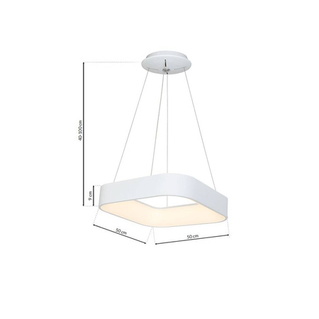 Lampa wisząca ASTRO WHITE 40W LED 4000K