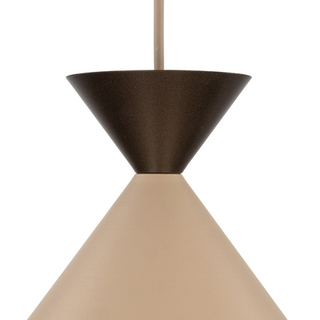 LAMPA WISZĄCA MATTEO SABIA BROWN 1XE27 L