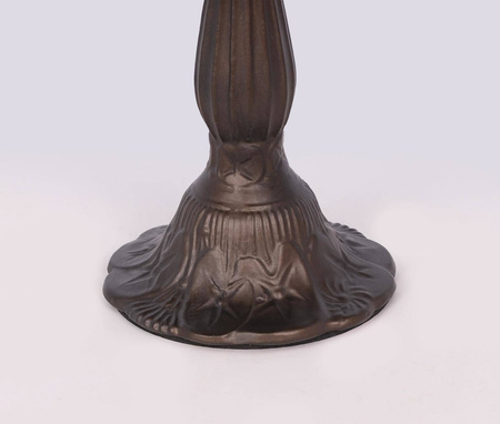 Elegancka, witrażowa lampka stołowa do salonu K-G121551 z serii SARGAN