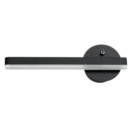 Kinkiet SYDNEY 6W LED BLACK lewy 30cm