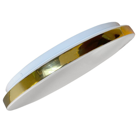 Light prestige Babilon plafon okrągły mały 4000K złoty LP-335/1C S 4GD