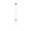 Nowodvorski Lampa wisząca szklana PEAR M