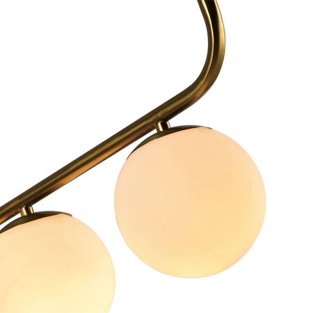 Light prestige Alisa wisząca 3 linia złota LP-005/3L GD