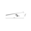 Kinkiet SHINE CHROME 13,8W LED