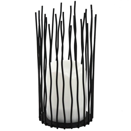 Lampa dekoracyjna  Led NYBORG M czarna 22 cm IP44 na baterie