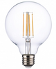 Żarówka dekoracyjna filament E27 G95 6W kula zimna 6500K