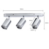 Lampa sufitowa Belize 3 spot chrom IP44
