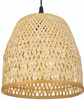 Lampa wisząca BOHO bambusowa czarna E27 PHU09 30cm
