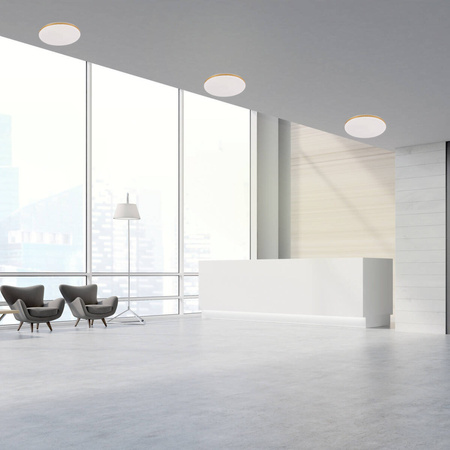 Light prestige Babilon plafon okrągły średni 4000K złoty LP-335/1C M 4GD