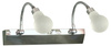 Lampa ścienna kinkiet candellux acrylic 22-27054 led chrom biały