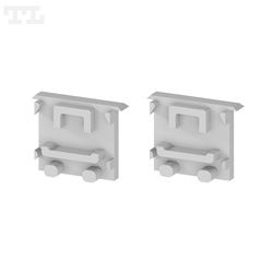 Komplet zaślepek bocznych szarych P18-4 do osłonki C13 (2 szt bez otworu) (nr kat 771841301)