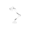 Lampa biurkowa kreślarska Lena 1xE27 biała