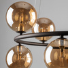 Lampa wisząca ANABELLE BROWN 8xG9