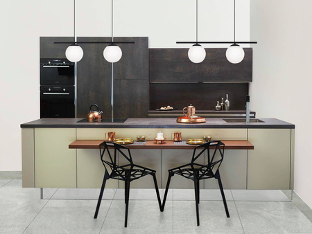 Podwójna lampa wisząca, idealna nad wyspę w kuchni K-4965 z serii ARTON