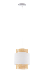 Lampa wisząca  Boho White 1xE27 20cm