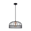 Lampa wisząca czarna metalowa regulowana 40W E27 Levi 31-78469