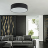 Lampa sufitowa RONDO Black 4xE27 500