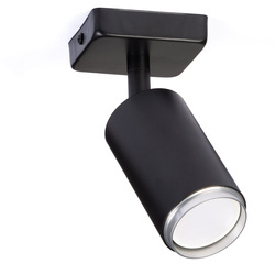 Lampa sufitowa spot light TUBA pojedyncza czarna SR