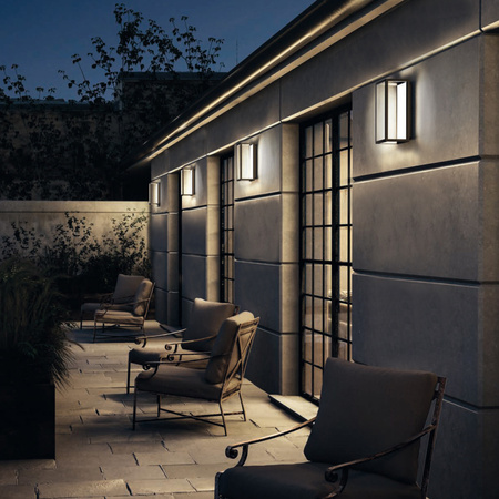 Nowodvorski Kinkiet zewnętrzny natynkowy SYMMETRY LED