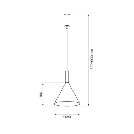 Lampa wisząca PERU WHITE 1xE27
