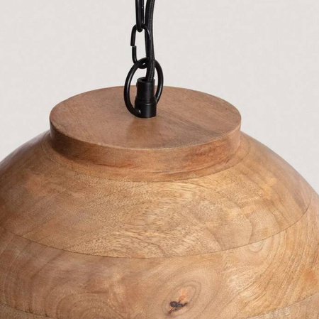 Lampa Wisząca z Drewna Naisha E27