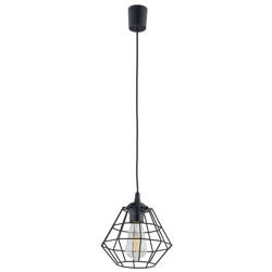 Lampa wisząca DIAMOND Black 1xE27