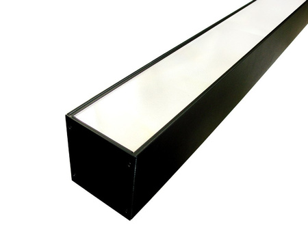 Oprawa Led podwieszana 36W biurowa 3000K ciepła UGR<19 czarna