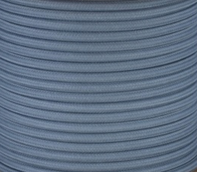 Dekoracyjny kabel w oplocie poliestrowym  2x0,75 Cement