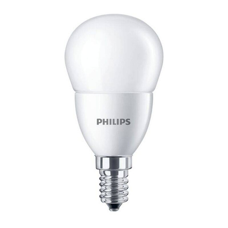 Żarówka LED PHILIPS E14 7W 6500K kulka P48