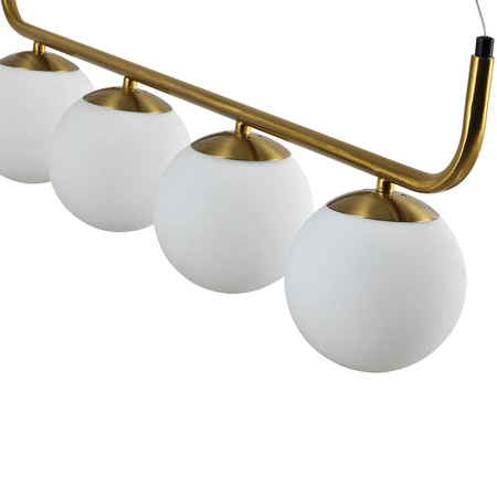 Light prestige Alisa wisząca 4 linia złota LP-005/4L GD