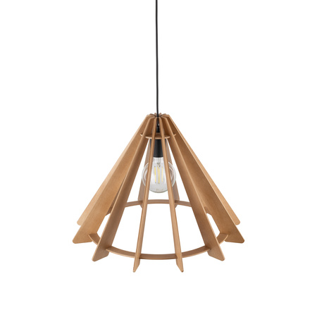 Lampa wisząca ERIS Wood 1xE27 M