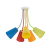 Tk Lighting WIRE COLOUR lampa sufitowa 5xE27