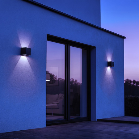 Kinkiet Solarny  elewacyjny Wings 50lm zimna 6000K