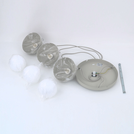 Lampa wisząca BONO BEIGE 3xG9