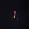 Nowodvorski Lampa wisząca czarna miedź WORKSHOP B