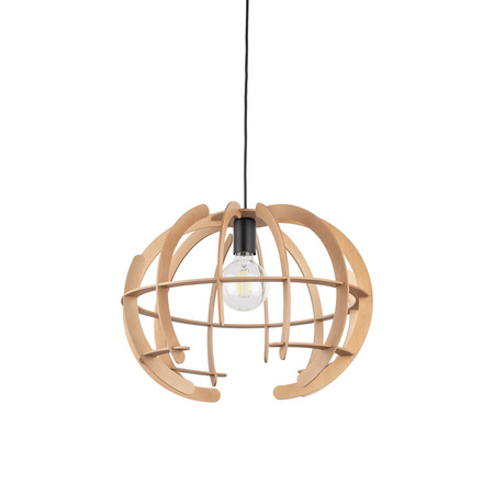 Lampa wisząca VENUS Wood 1xE27 M