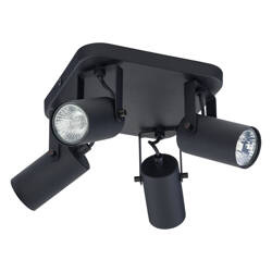 Lampa sufitowa REDO Black 4xGU10