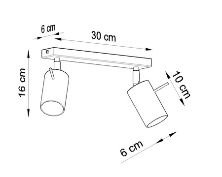 Plafon RING 2 chrom