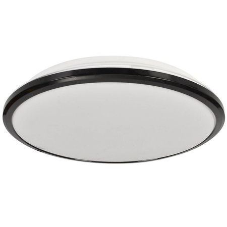 Plafon LED TERMA BLACK 18W Ø280 mm IP44