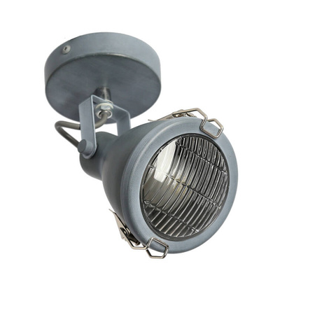 Lampa ścienna Candellux kinkiet Crodo 91-71101 E14 szary